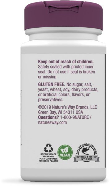 Nature&#39;s Way Olive Leaf 20% 60 VegCap