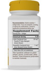 Nature&#39;s Way Lutein 20 Mg 60 Softgel