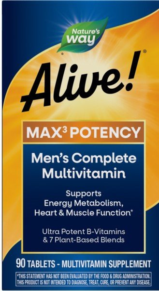 Nature&#39;s Way Alive Men&#39;s Multi 90 Tablet