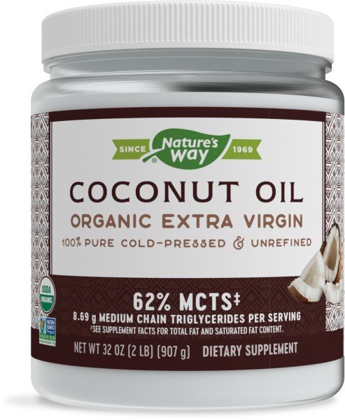 Nature's Way Organic Coconut Oil 32 oz Liquid