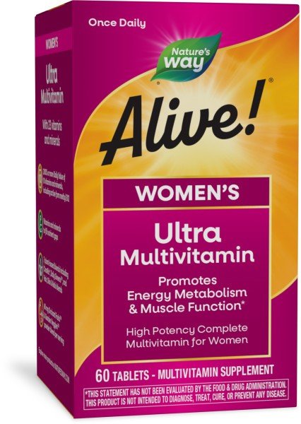 Nature's Way Alive Once Daily Womens Ultra Potency 60 Tablet