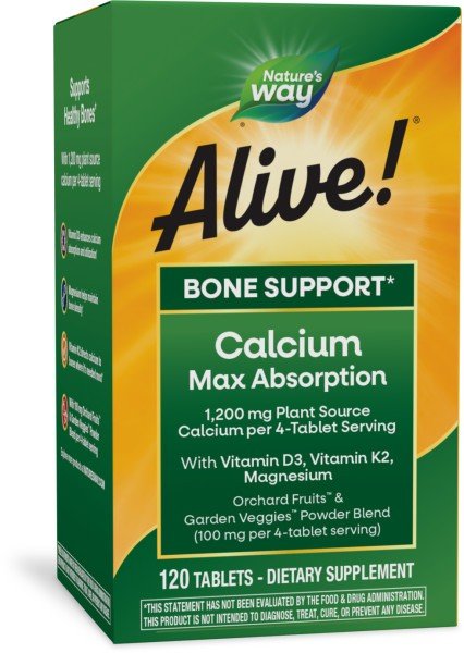 Nature's Way Alive! Calcium Bone Formula 120 Tablet