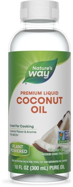 Nature's Way Liquid Coconut Premium Oil 10 oz Liquid