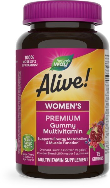 Nature's Way Alive! Womens Gummy Vitamins 75 Gummy