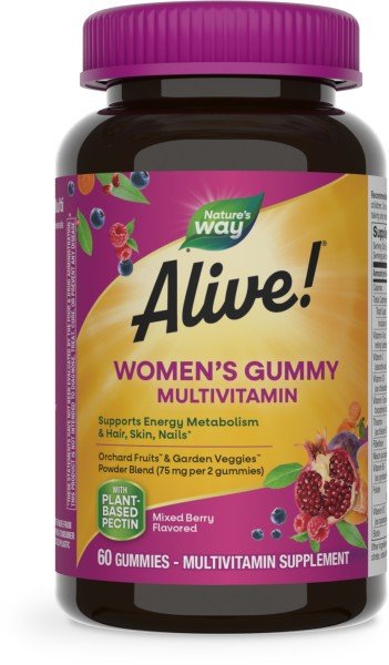 Nature's Way Alive! Women's Gummy Vitamins 60 Gummy