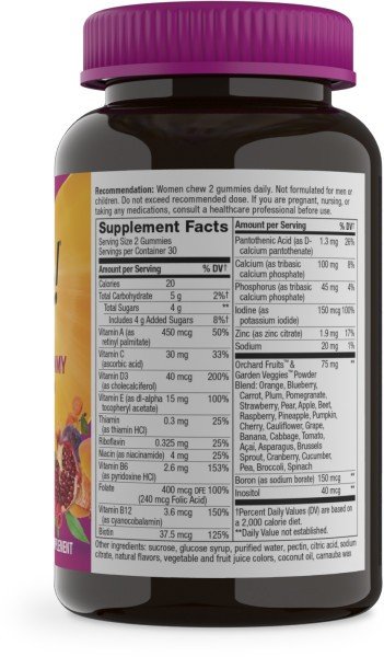 Nature&#39;s Way Alive! Women&#39;s Gummy Vitamins 60 Gummy