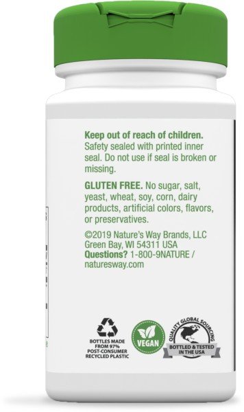 Nature&#39;s Way Red Clover Blossom 100 VegCap