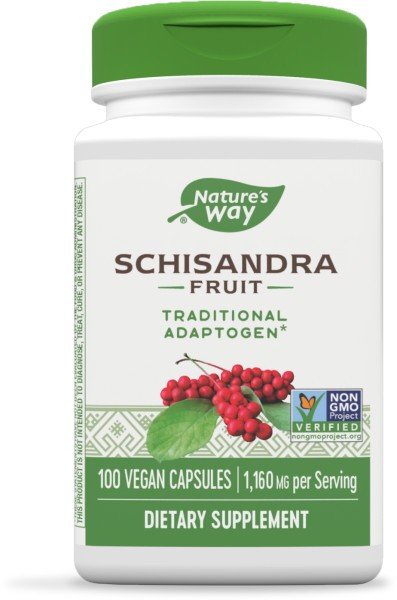 Nature's Way Schizandra Fruit 100 Capsule