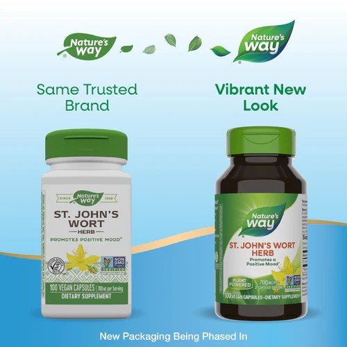 Nature&#39;s Way St. Johns Wort 100 Capsule