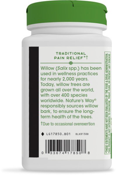 Nature&#39;s Way Willow 100 Capsule