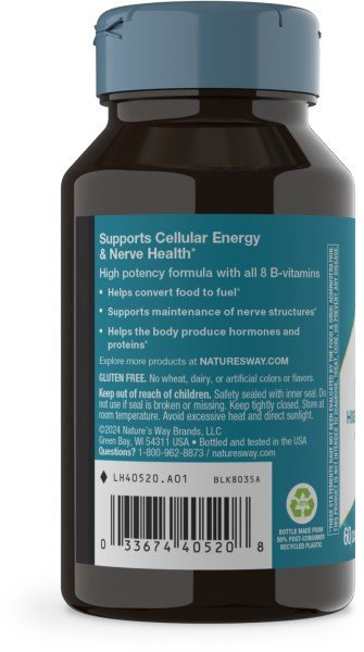 Nature&#39;s Way B-100 Complex 60 Capsule