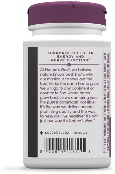 Nature's Way B-Stress With Eleuthro (Siberian Ginseng) 100 Capsule