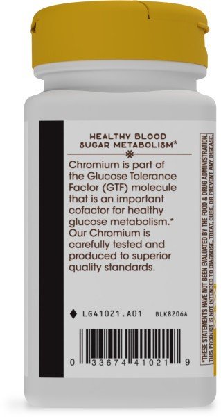 Nature&#39;s Way GTF Chromium 200mcg 100 Capsule