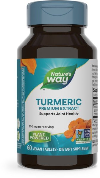 Nature's Way Turmeric Standardized Extract 60 Tablet