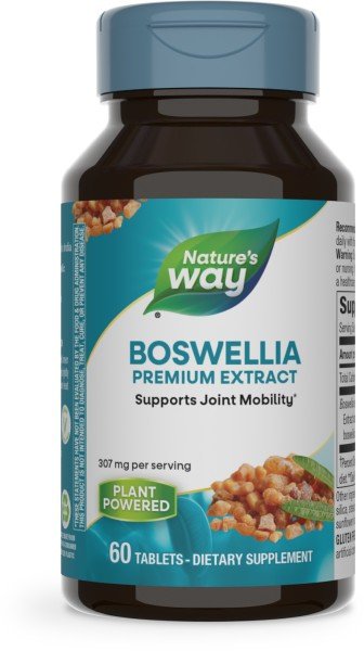 Boswellia | Nature's Way | Joint Mobility | Plant Powered | 60 Tablets | Dietary Supplement | VitaminLife