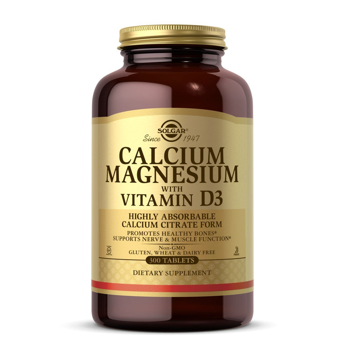 Solgar Calcium Magnesium with Vitamin D3 300 Tablet