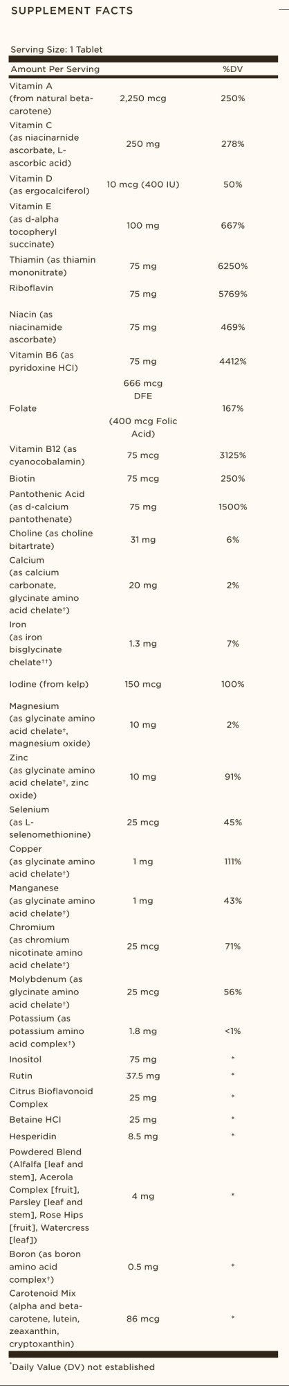 Solgar Formula VM-75 90 Tablet
