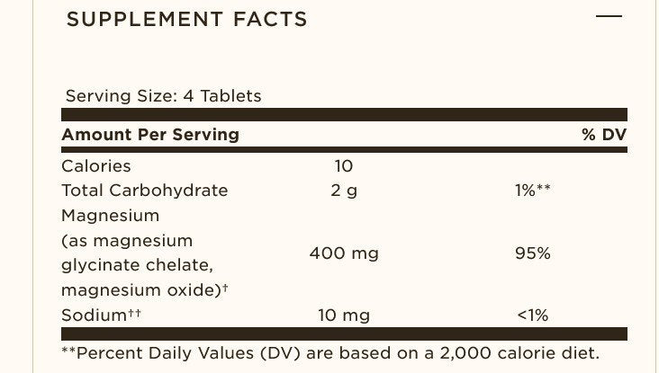 Solgar Chelated Magnesium 250 Tablet