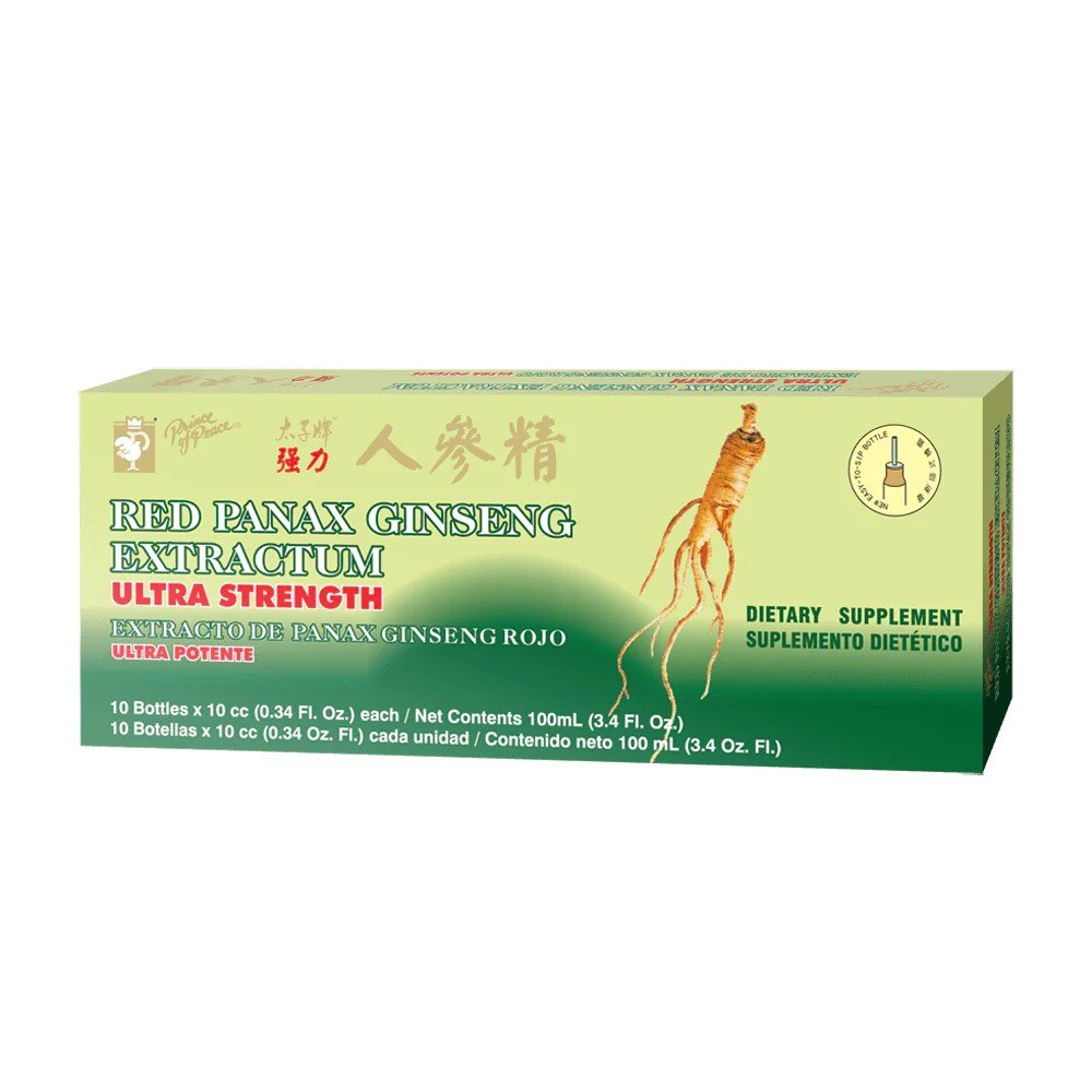 Prince Of Peace Red Panax Ginseng Extractum 10 Vial