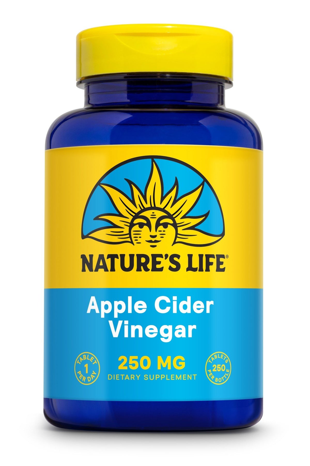 Natures Life Apple Cider Vinegar 250mg - Vegetarian 250 Tablet