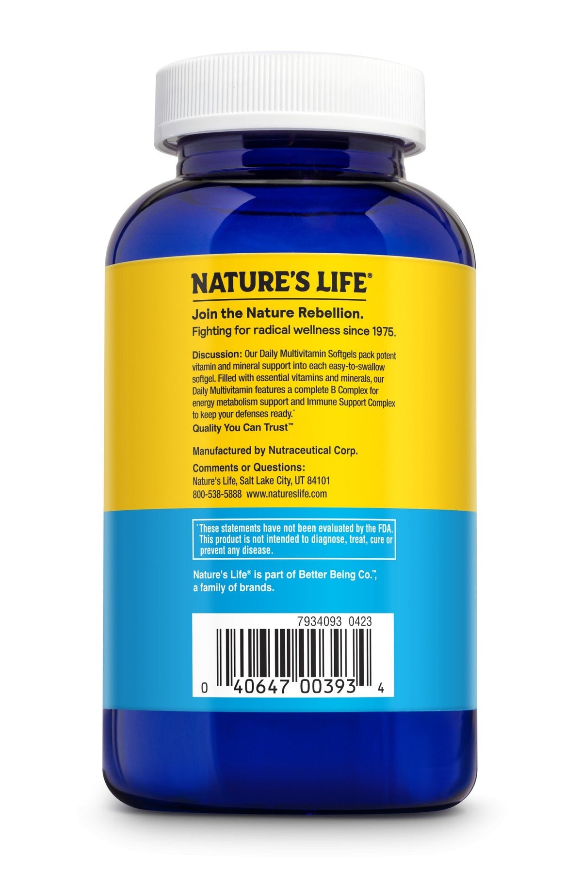 Natures Life Daily Multivitamin 180 Softgel