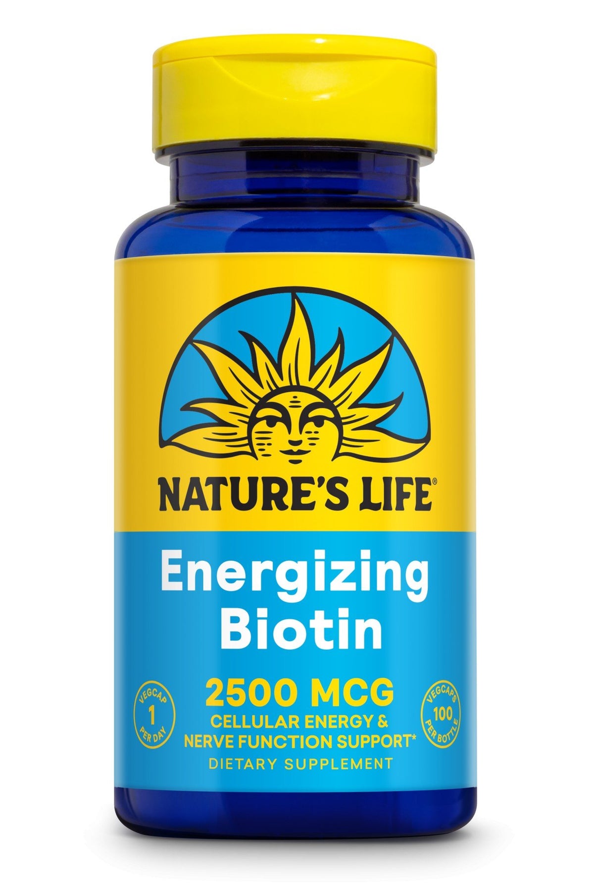 Natures Life Biotin 2500mcg 100 Capsule