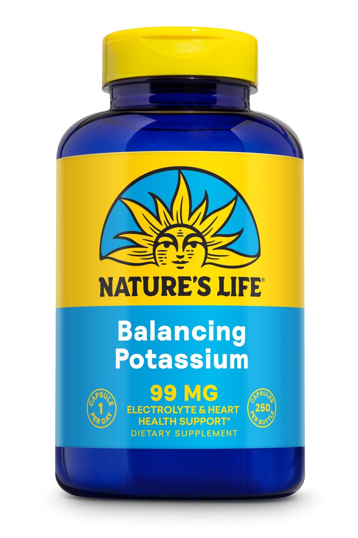 Natures Life Balancing Potassium 99mg 250 Capsule