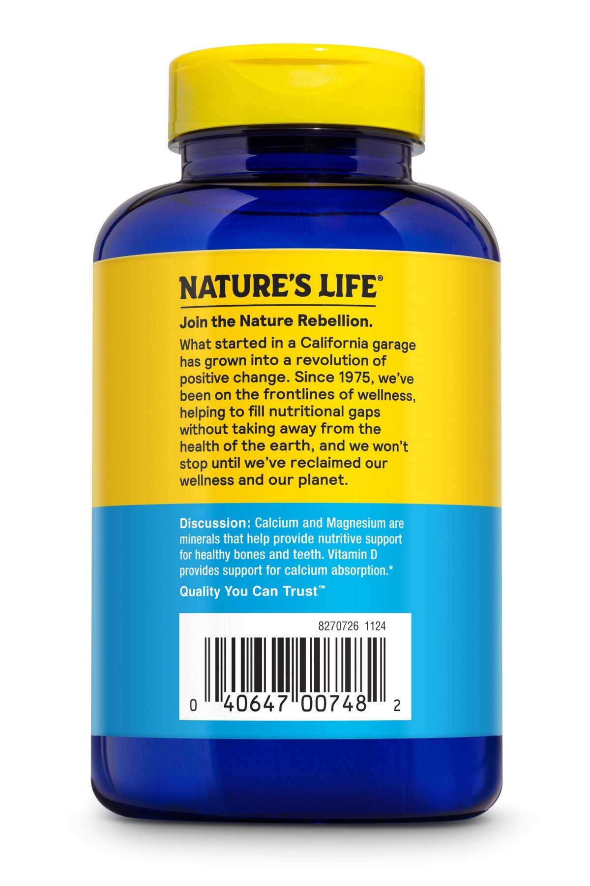 Natures Life Calcium Citrate/Malate - Vegetarian 120 Tablet
