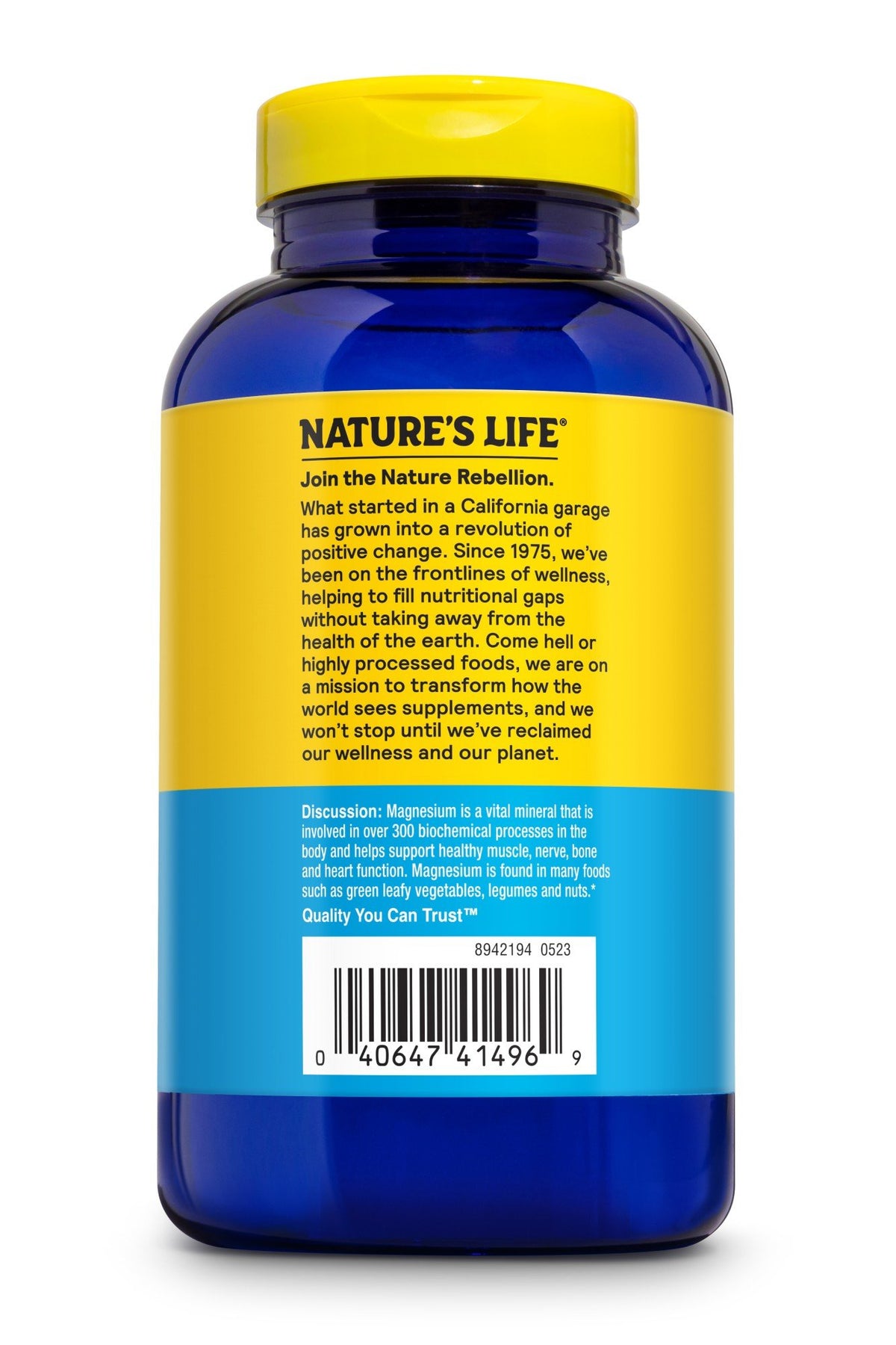 Natures Life Renewing Magnesium 500 mg 275 VegCap