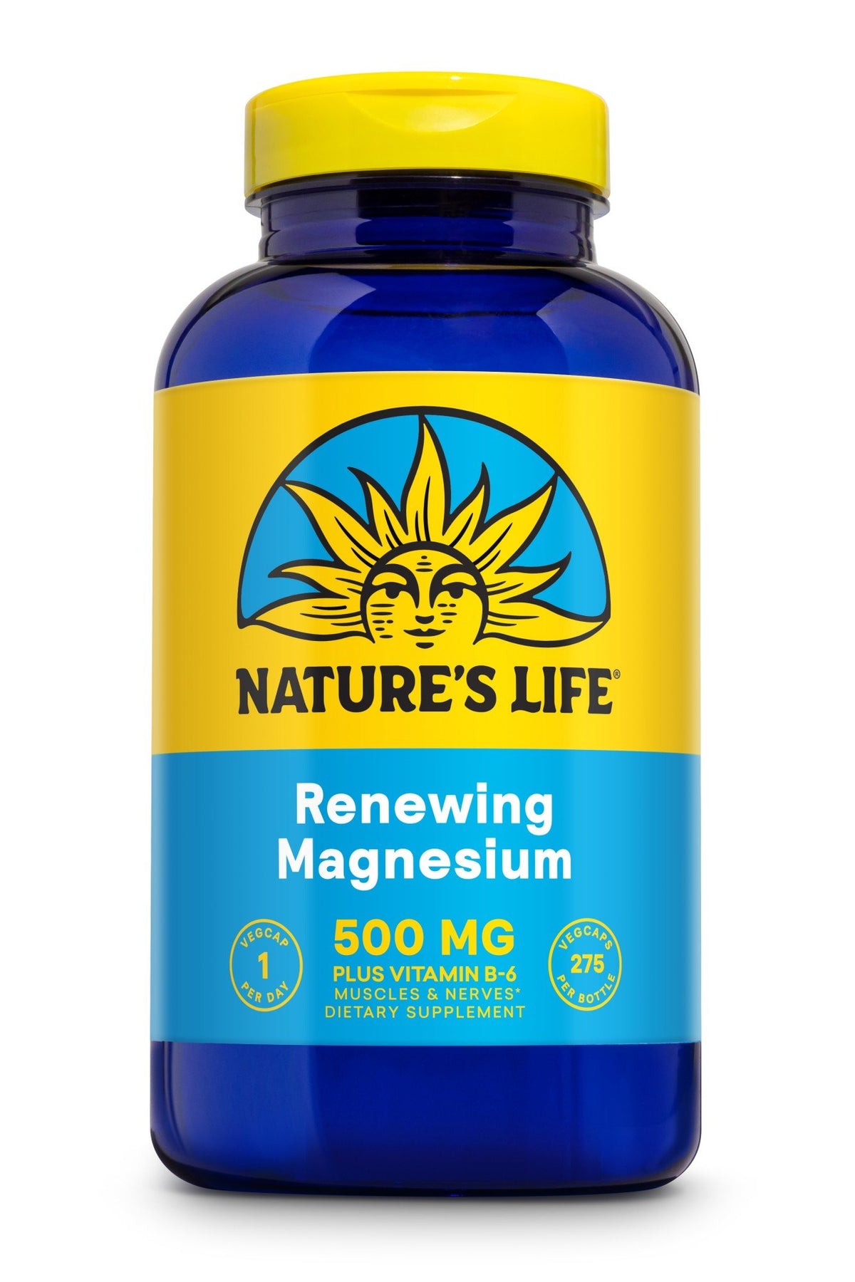 Natures Life Renewing Magnesium 500 mg 275 VegCap