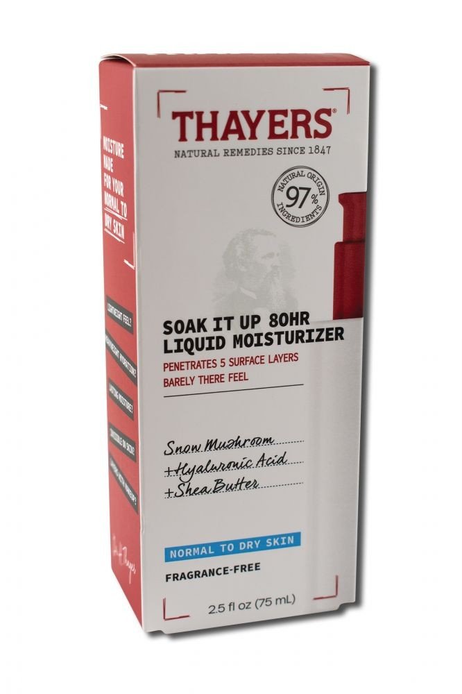 Thayers Soak It Up Liquid Moisturizer 2.5 oz Liquid