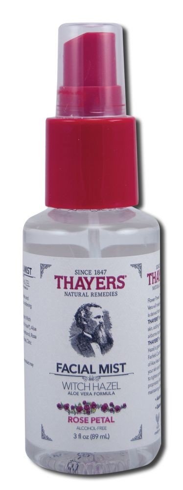 Thayers Rose Petal Witch Hazel Facial Mist w/ Aloe Vera 3 oz Liquid