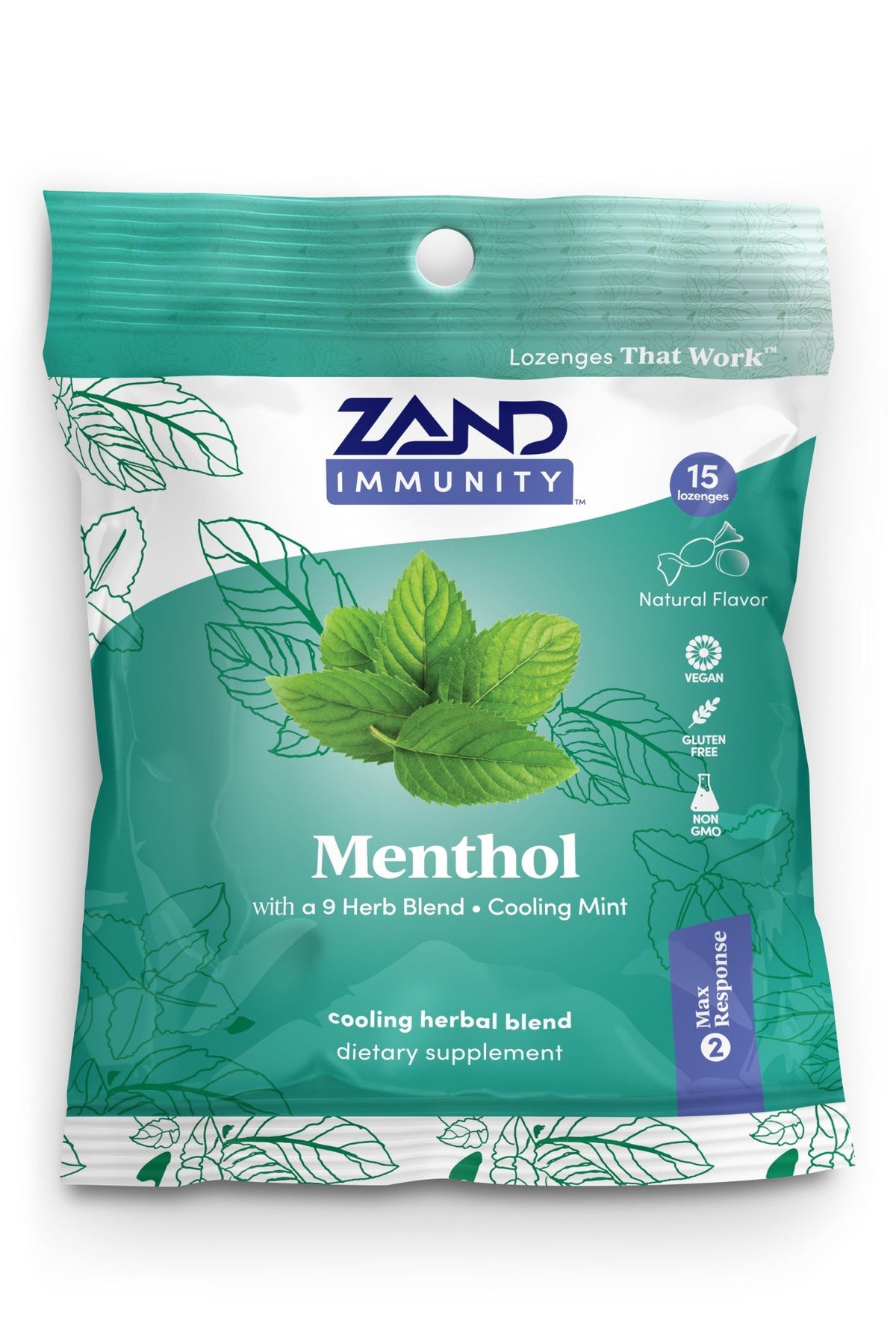 Zand Herbal Lozenge-Menthol 15 Lozenge