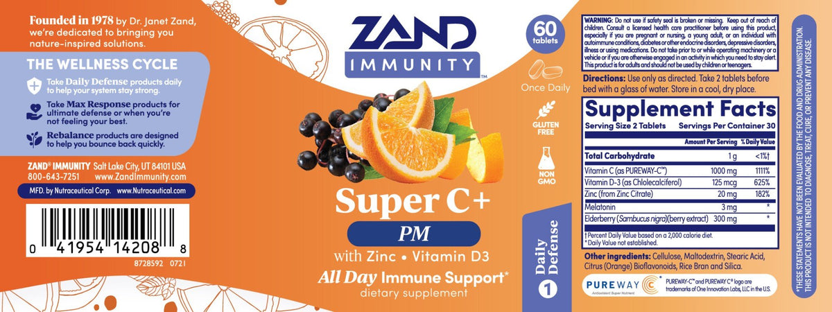 Zand Immunity Super C + PM 60 Tablet