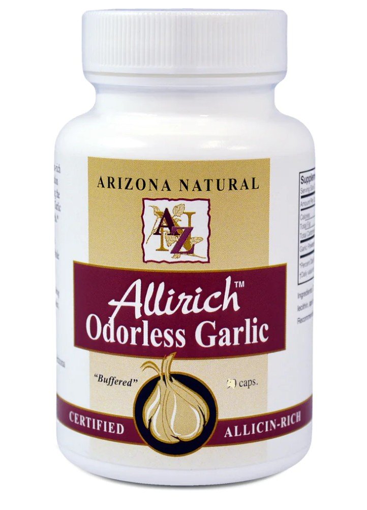Arizona Natural Products Allirich Garlic 500mg 100 Capsule