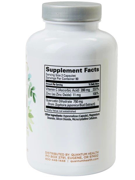 Quantum Health Super Quercetin+ 750 mg 180 Capsule