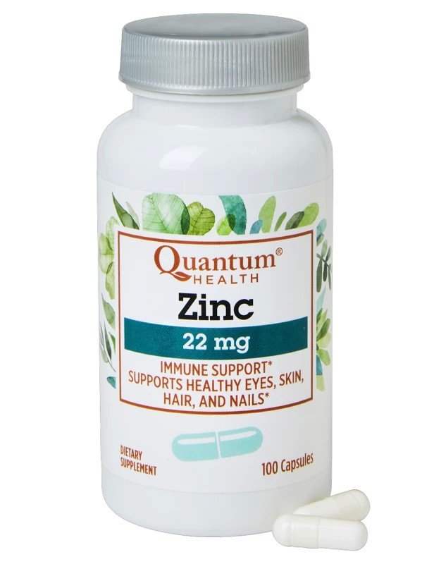 Quantum Health Zinc 22 mg 100 Capsule