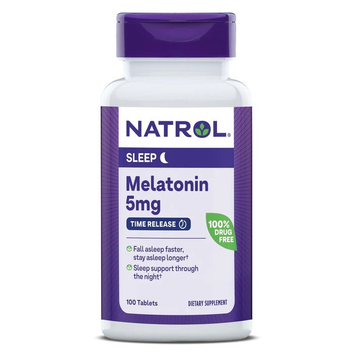 Natrol Melatonin 5mg Time Release 100 Tablet