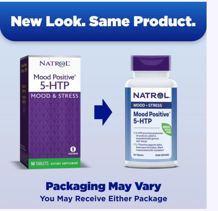 Natrol Mood Positive 5HTP 50 Tablet