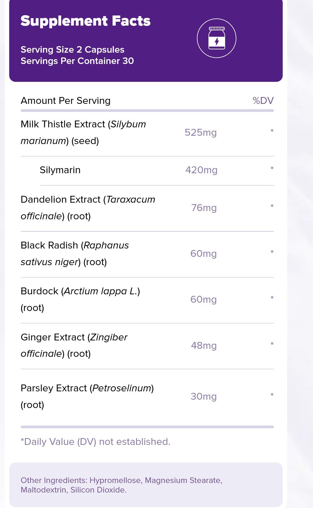 Natrol Milk Thistle 60 Tablet