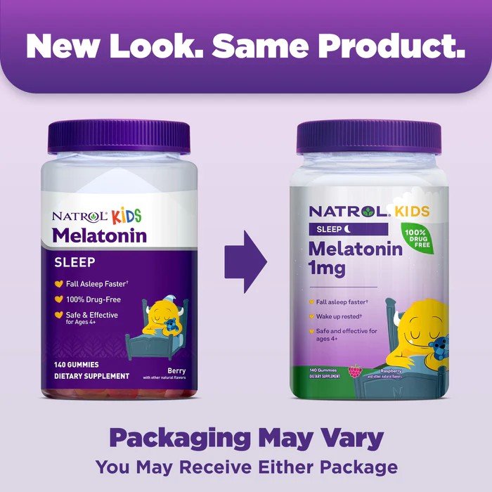 Natrol Kids Melatonin Berry 90 Gummy