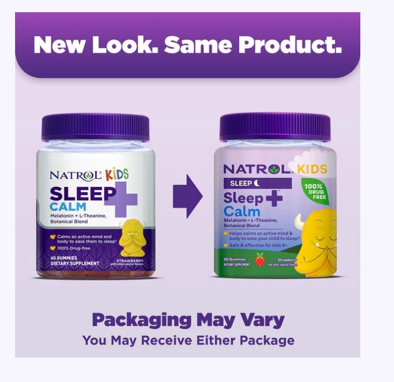 Natrol Kids Sleep + Calm 60 Gummy