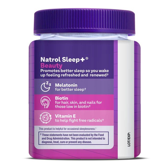 Natrol Sleep + Beauty 60 Gummy