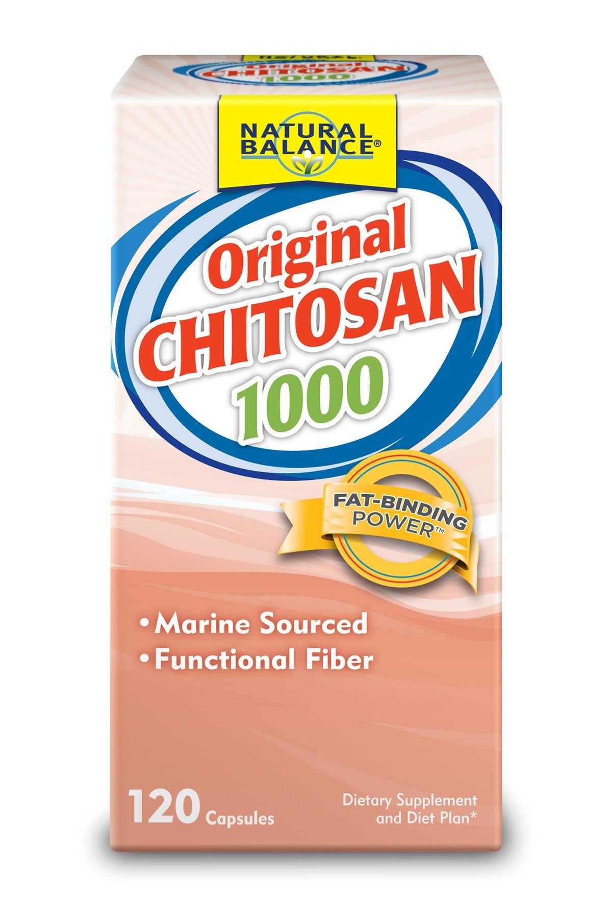 Natural Balance Original Chitosan 1000 120 Capsule