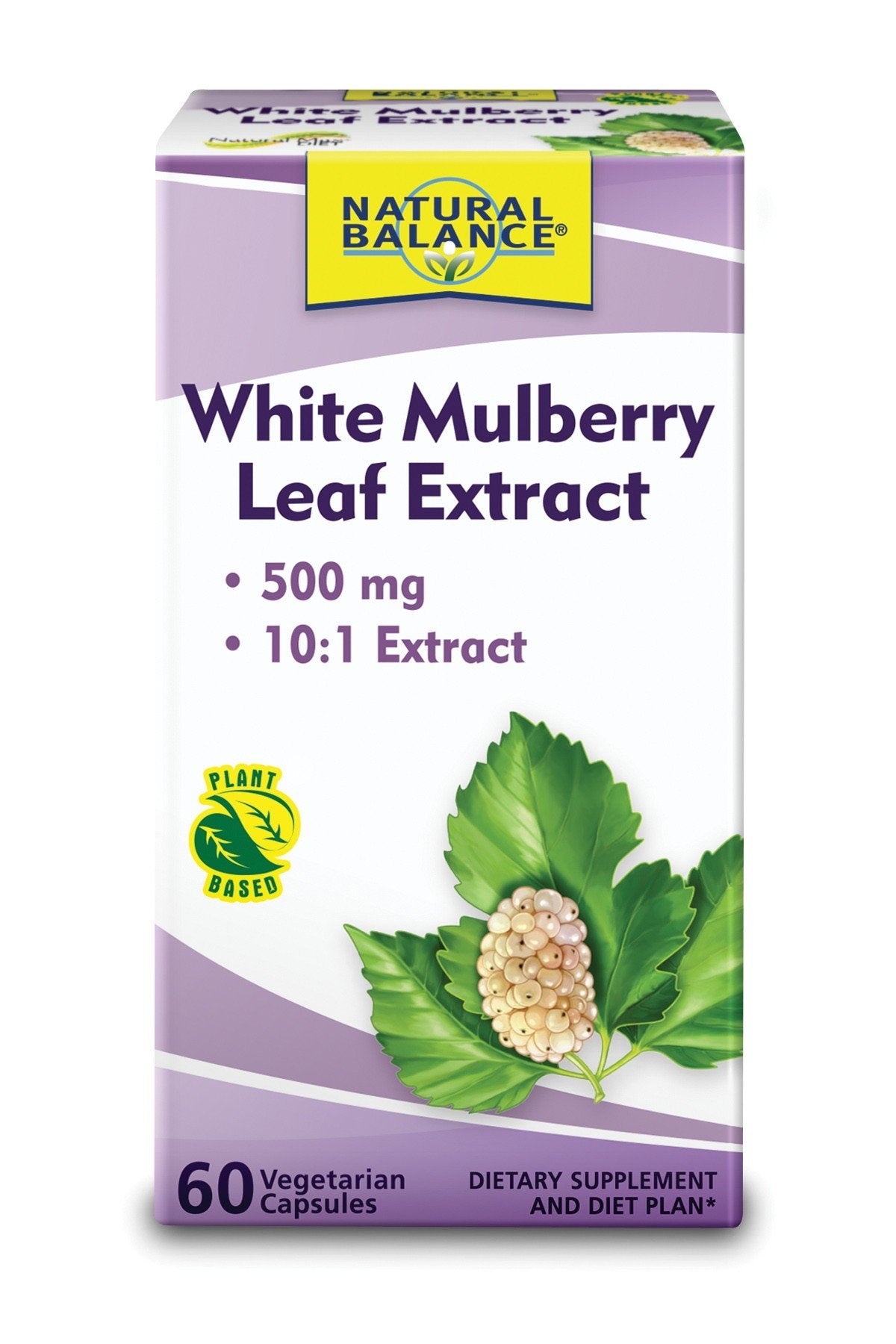 Natural Balance White Mulberry Leaf Extract 60 VegCap