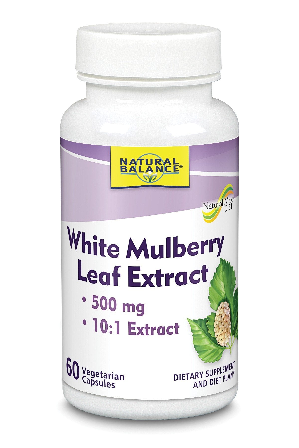 Natural Balance White Mulberry Leaf Extract 60 VegCap