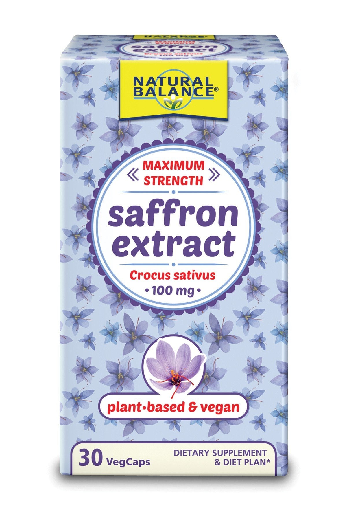 Natural Balance Saffron Extract 30 Tablet