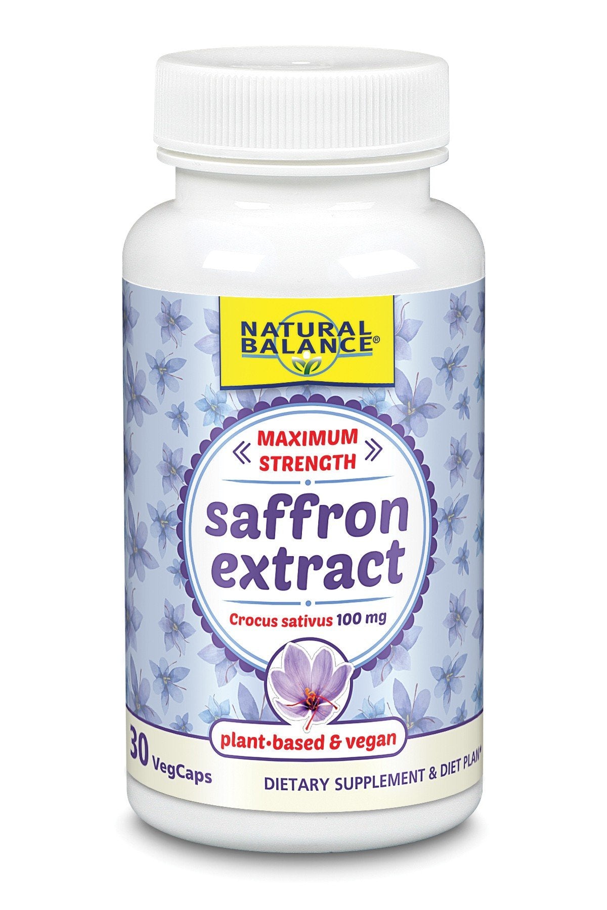 Natural Balance Saffron Extract 30 Tablet