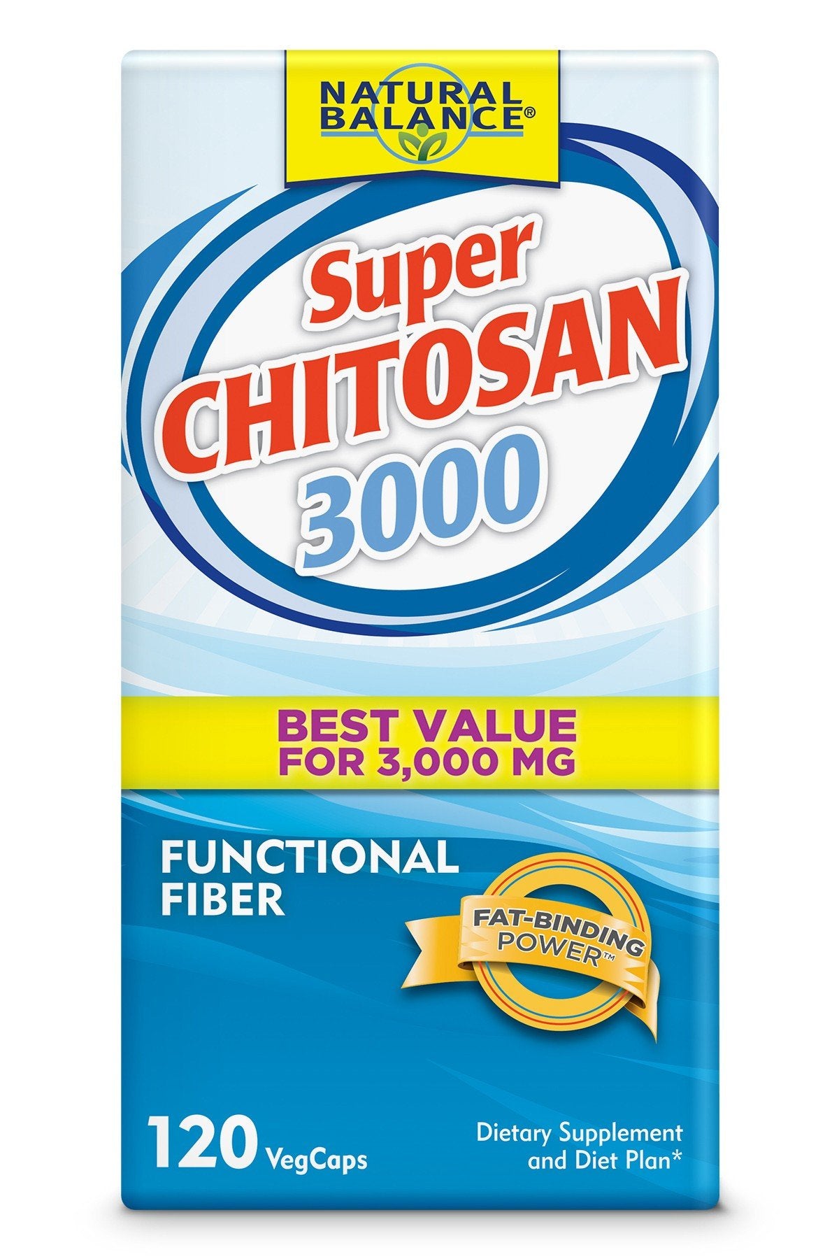 Natural Balance Super Chitosan 120 VegCaps