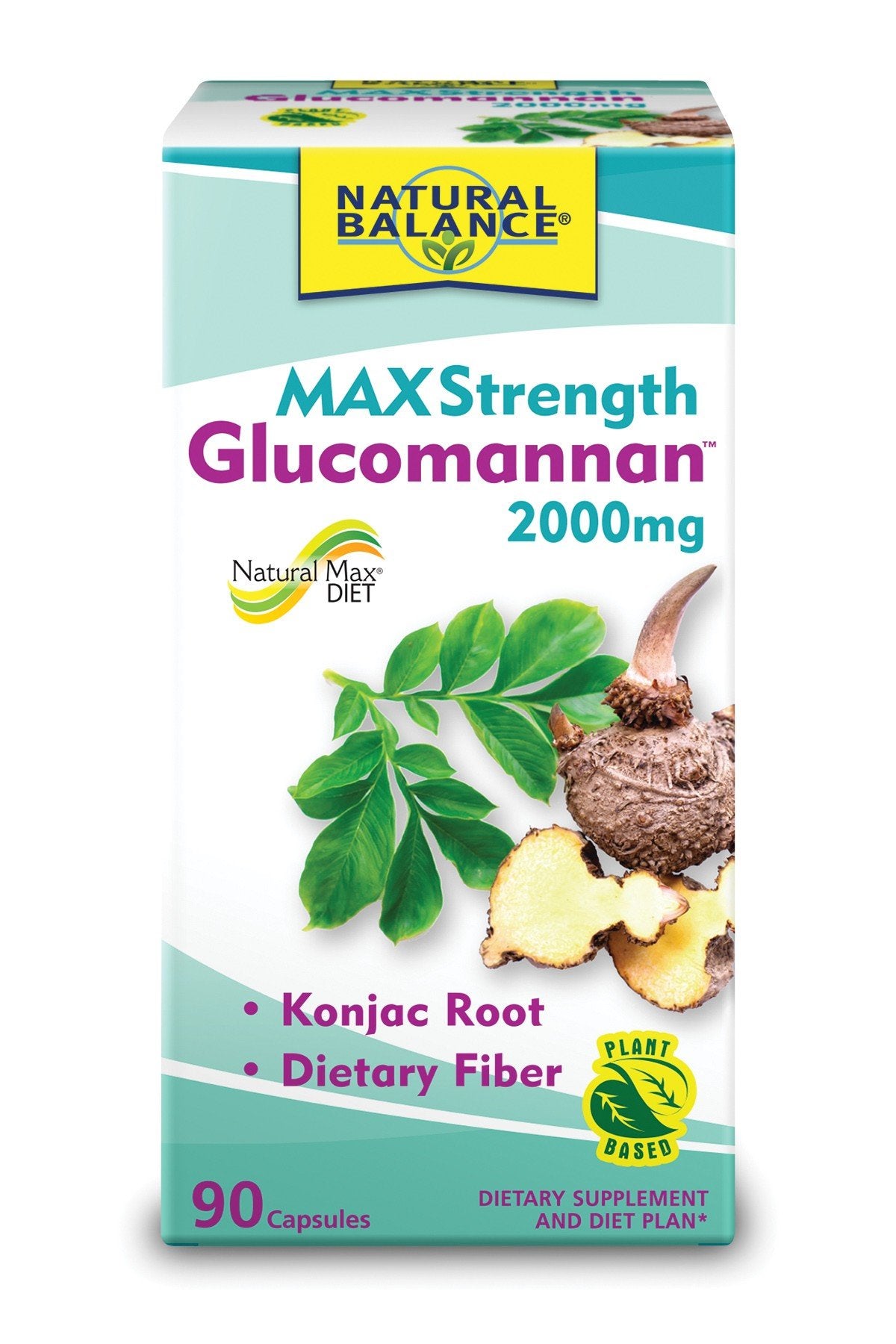 Natural Balance Glucomannan 90 Capsule